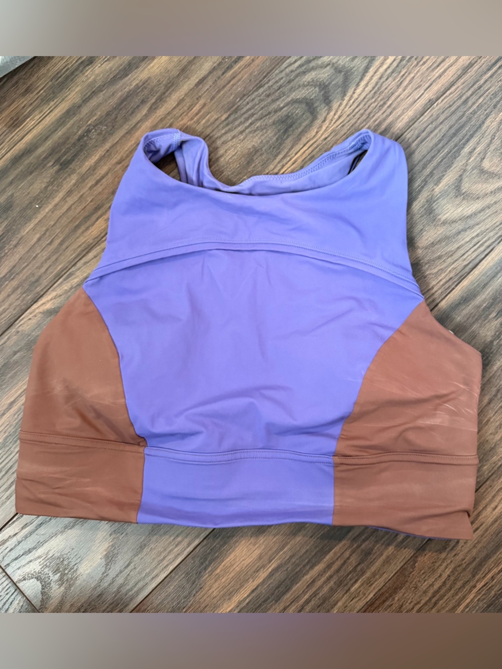 lululemon athletica Lavender and Brown sports bra size 10